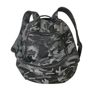 Lululemon Adventurer Black Gray Camo Large Zipper Backpack